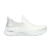 Glimmer Dust Arch Fit Sneaker Skechers , White , Dames