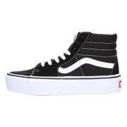 Hoge-Top Platform Sneakers Vans , Black , Dames