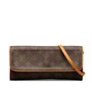 Pre-owned Canvas crossbody-bags Louis Vuitton Vintage , Brown , Dames