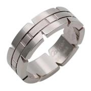 Pre-owned White Gold rings Cartier Vintage , Gray , Dames