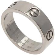 Pre-owned White Gold rings Cartier Vintage , Gray , Dames