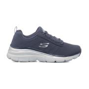 Glamour Feels Sneaker Skechers , Blue , Dames