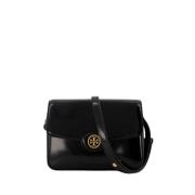 Robinson Hobo Tas - Zwart Leer Tory Burch , Black , Dames