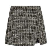 Tweed rok `Bryan` IRO , Gray , Dames