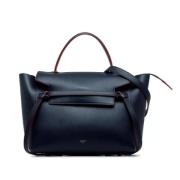 Pre-owned Leather totes Celine Vintage , Blue , Dames