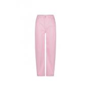 Gebogen Been Denim Broek Fabienne Chapot , Pink , Dames