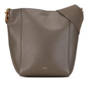 Pre-owned Leather celine-bags Celine Vintage , Brown , Dames