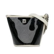 Pre-owned Plastic chanel-bags Chanel Vintage , Black , Dames