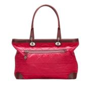 Pre-owned Nylon totes Dior Vintage , Red , Dames