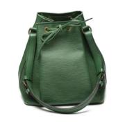 Pre-owned Fabric louis-vuitton-bags Louis Vuitton Vintage , Green , Da...