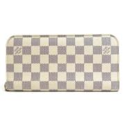 Pre-owned Canvas wallets Louis Vuitton Vintage , Beige , Dames