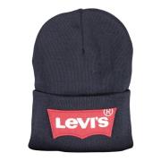 Blauwe Acryl Logo Pet Mannen Levi's , Blue , Heren