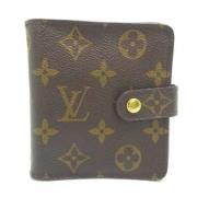 Pre-owned Canvas wallets Louis Vuitton Vintage , Brown , Dames