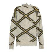 Trui met 'vintage' effect Marni , Gray , Heren