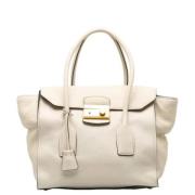 Pre-owned Fabric prada-bags Prada Vintage , Beige , Dames