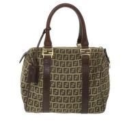 Pre-owned Canvas travel-bags Fendi Vintage , Multicolor , Dames