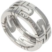 Pre-owned White Gold rings Bvlgari Vintage , Gray , Dames