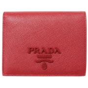 Pre-owned Fabric wallets Prada Vintage , Red , Dames