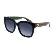 Zwarte Gg0034Sn-002 zonnebril Gucci , Black , Dames