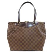 Pre-owned Canvas louis-vuitton-bags Louis Vuitton Vintage , Brown , Da...