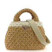 Pre-owned Fabric prada-bags Prada Vintage , Brown , Dames