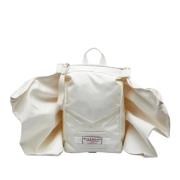 Pre-owned Nylon backpacks Givenchy Pre-owned , White , Dames