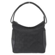 Pre-owned Leather shoulder-bags Gucci Vintage , Black , Dames