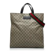 Pre-owned Fabric totes Gucci Vintage , Multicolor , Dames