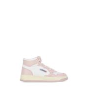 Roze High Top Sneakers Vrouw Autry , Multicolor , Dames