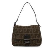 Pre-owned Wool fendi-bags Fendi Vintage , Brown , Dames