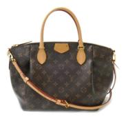 Pre-owned Canvas louis-vuitton-bags Louis Vuitton Vintage , Brown , Da...