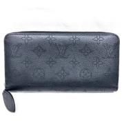 Pre-owned Leather wallets Louis Vuitton Vintage , Black , Dames