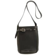 Pre-owned Leather celine-bags Celine Vintage , Black , Dames