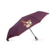 Paraplu met logo Moschino , Purple , Unisex