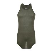 Bos Rib Tank Top Rick Owens , Green , Heren