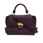 Pre-owned Fabric handbags Salvatore Ferragamo Pre-owned , Brown , Dame...