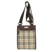 Pre-owned Canvas shoulder-bags Burberry Vintage , Multicolor , Dames