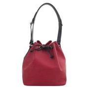 Pre-owned Leather louis-vuitton-bags Louis Vuitton Vintage , Red , Dam...