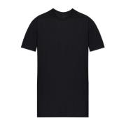 T-shirt 'Level T' Rick Owens , Black , Heren