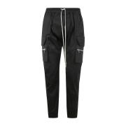 Zwarte Mastodon Cargo Broek Rick Owens , Black , Heren