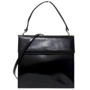 Pre-owned Fabric handbags Salvatore Ferragamo Pre-owned , Black , Dame...