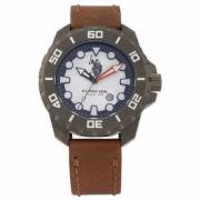 Roestvrijstalen kwarts uniseks horloge bruin U.s. Polo Assn. , Brown ,...