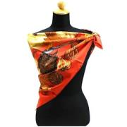 Pre-owned Silk scarves Hermès Vintage , Multicolor , Dames