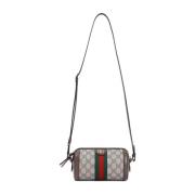 Ophidia Schoudertas Gucci , Beige , Dames