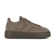 Strepen Sneakers Hogan , Brown , Heren