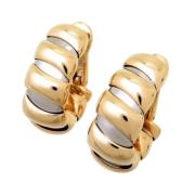 Pre-owned Yellow Gold earrings Bvlgari Vintage , Yellow , Dames