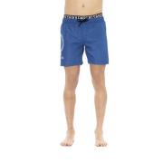 Gelaagde zwemshorts blauw Bikkembergs , Blue , Heren