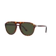 Retro Pilot Zonnebril in Warme Tinten Persol , Brown , Unisex