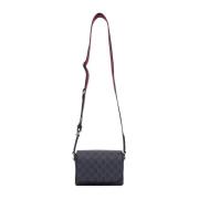 Zwarte Mini Tas GG Supreme Gucci , Black , Heren