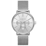 Roestvrijstalen Herenhorloge Zilverkleur Michael Kors , Gray , Heren